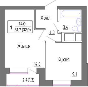 47 м², 2-комнатная квартира 3 900 000 ₽ - изображение 75