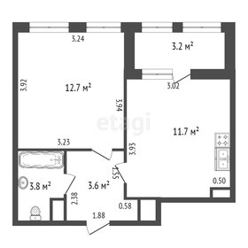 Квартира 35 м², 1-комнатная - изображение 1