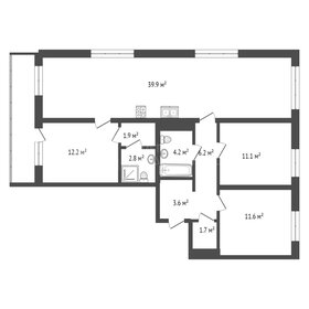 Квартира 95 м², 3-комнатная - изображение 1