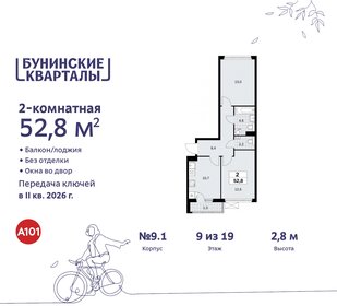 54 м², 2-комнатная квартира 10 854 486 ₽ - изображение 46