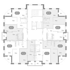 Квартира 43,5 м², 1-комнатная - изображение 2