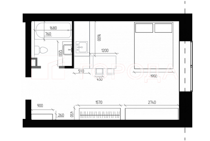 31,5 м², квартира-студия 3 490 000 ₽ - изображение 80