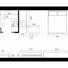 Квартира 28,2 м², студия - изображение 2