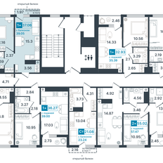 Квартира 37,1 м², 1-комнатная - изображение 3