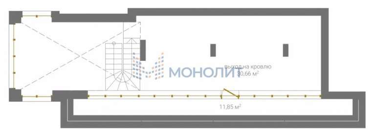 Квартира 130,6 м², 3-комнатная - изображение 2