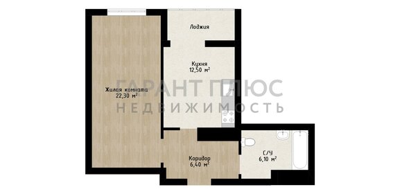 47,4 м², 1-комнатная квартира 4 300 000 ₽ - изображение 42