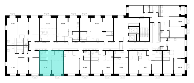 49 м², 2-комнатная квартира 4 950 000 ₽ - изображение 92