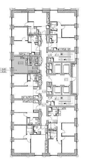 26,5 м², квартира-студия 10 490 000 ₽ - изображение 1