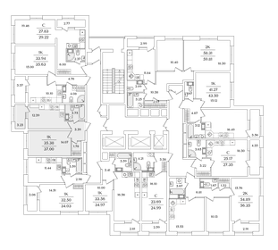 36,8 м², 1-комнатная квартира 11 265 584 ₽ - изображение 25