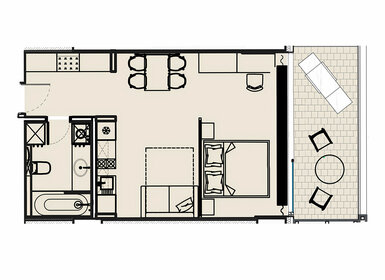 54,1 м², 1-комнатные апартаменты 70 330 000 ₽ - изображение 19