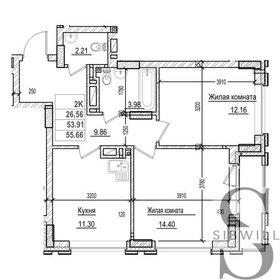 38,2 м², 2-комнатная квартира 8 100 000 ₽ - изображение 111