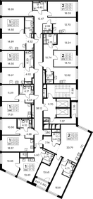 61,9 м², 2-комнатная квартира 15 509 999 ₽ - изображение 50