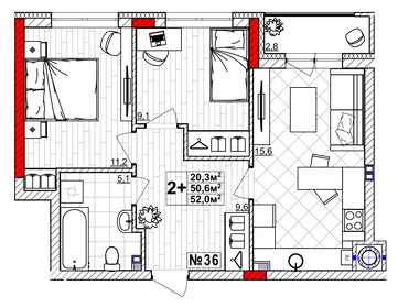 74 м², 5-комнатная квартира 5 000 000 ₽ - изображение 32