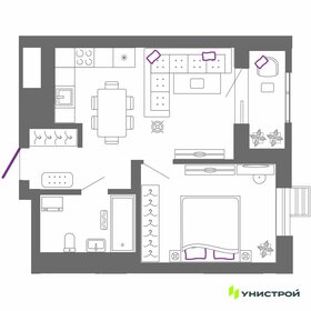 40,8 м², 1-комнатная квартира 8 299 000 ₽ - изображение 27