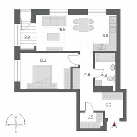 75,1 м², 2-комнатная квартира 11 850 000 ₽ - изображение 103
