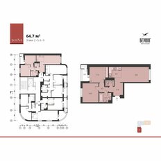 Квартира 66,2 м², 3-комнатная - изображение 5