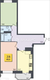 74,3 м², 2-комнатная квартира 37 645 284 ₽ - изображение 12