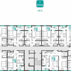 Квартира 58,6 м², 2-комнатная - изображение 3