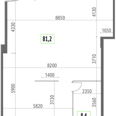 89,6 м², офис - изображение 2