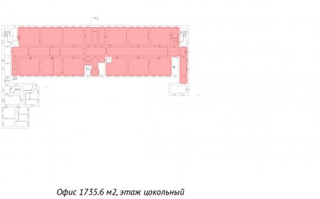 1435,8 м², офис 2 153 700 ₽ в месяц - изображение 6