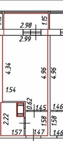 Квартира 23 м², студия - изображение 1