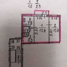 Квартира 45 м², 2-комнатная - изображение 1