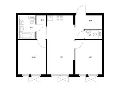 76 м², 4-комнатная квартира 6 550 000 ₽ - изображение 18