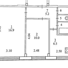 Квартира 43 м², 2-комнатная - изображение 3