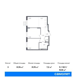 51,2 м², 2-комнатная квартира 10 411 277 ₽ - изображение 7