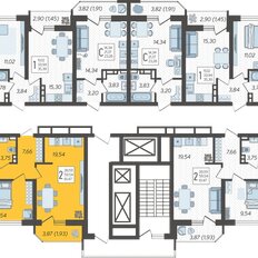 Квартира 61,5 м², 2-комнатная - изображение 2