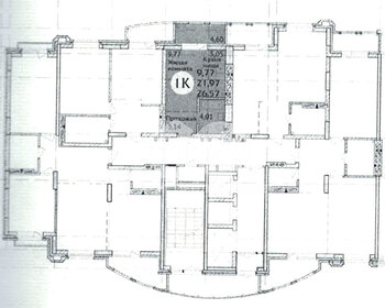 Квартира 27 м², студия - изображение 1