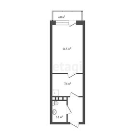 Квартира 28,5 м², студия - изображение 2