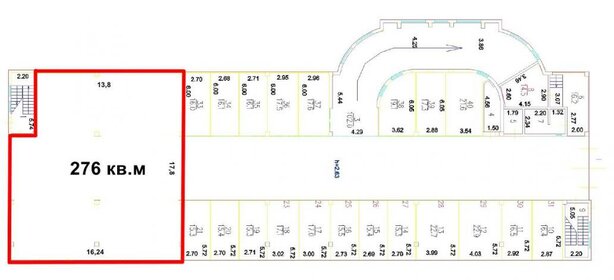 182 м², торговое помещение 418 600 ₽ в месяц - изображение 82