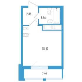 22,9 м², квартира-студия 5 000 000 ₽ - изображение 105