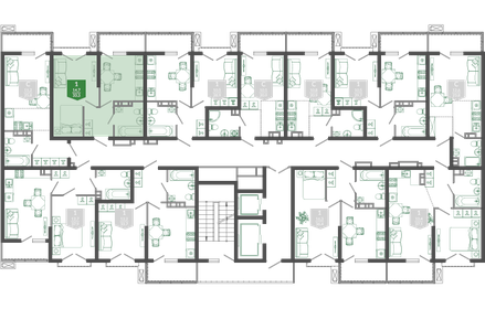 29,7 м², апартаменты-студия 16 200 000 ₽ - изображение 117