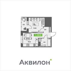 34,2 м², 1-комнатная квартира 3 550 000 ₽ - изображение 92