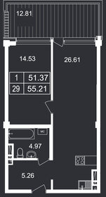 80,3 м², 1-комнатные апартаменты 16 000 000 ₽ - изображение 44