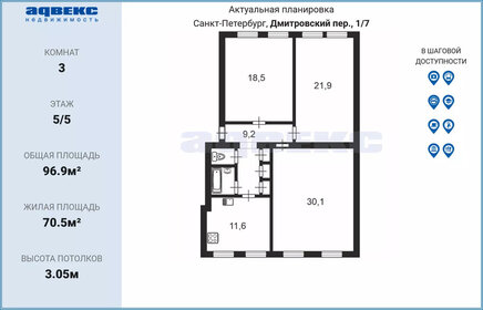 149,5 м², 3-комнатная квартира 60 000 000 ₽ - изображение 129