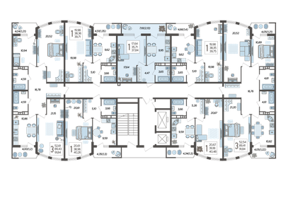 33 м², 1-комнатная квартира 3 700 000 ₽ - изображение 86