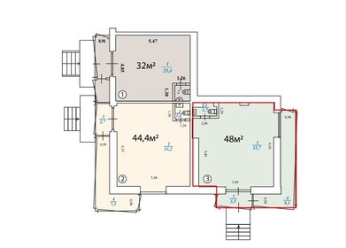 48 м², помещение свободного назначения - изображение 5