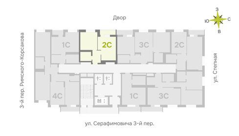 Квартира 40,4 м², 2-комнатная - изображение 2