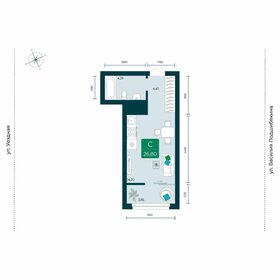 21,5 м², квартира-студия 2 950 000 ₽ - изображение 33