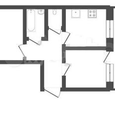 Квартира 56,7 м², 2-комнатная - изображение 4