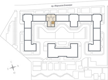 Квартира 36,4 м², 1-комнатная - изображение 2