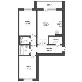 Квартира 62,3 м², 2-комнатная - изображение 1
