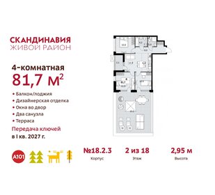 88,8 м², 3-комнатная квартира 22 084 594 ₽ - изображение 25