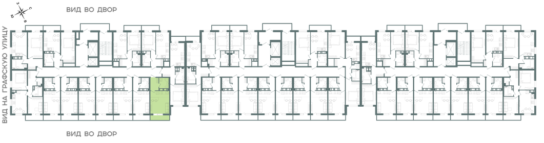 23,7 м², квартира-студия 3 922 906 ₽ - изображение 50