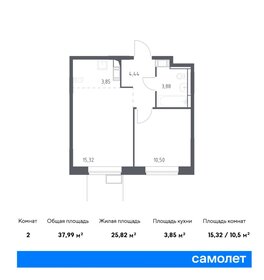 38,3 м², 1-комнатная квартира 11 598 389 ₽ - изображение 37