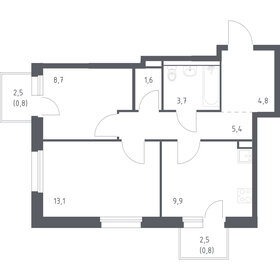 Квартира 21,7 м², студия - изображение 1