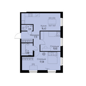 164,9 м², 5-комнатная квартира 25 000 000 ₽ - изображение 122